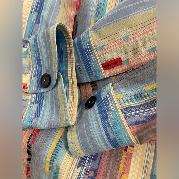 Signum %100 Cotton striped button shirt Sz.XL - Picture 7 of 8